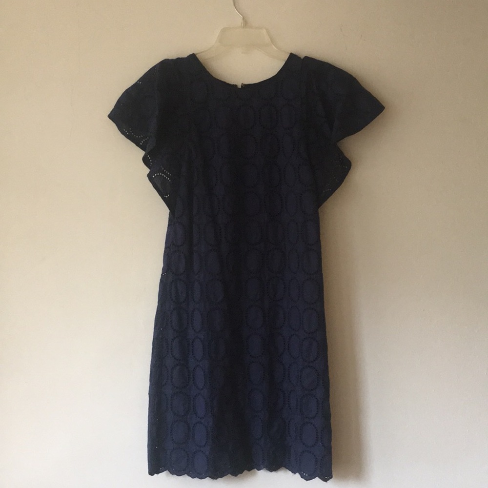Navy blue J. crew dress